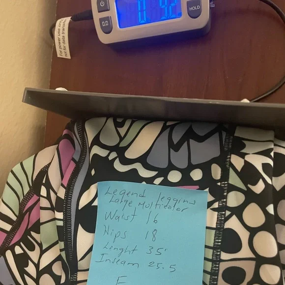 Legend Leggings Women Large Pockets Side Stretch Activewear Outdoor Multicolor - Picture 6 of 8